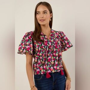 Floral Print Women's Top